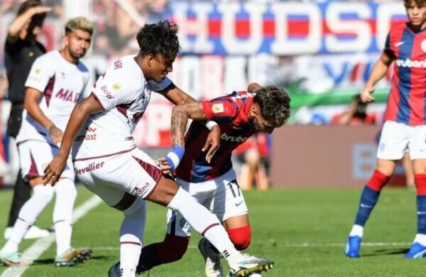 "San Lorenzo vs Lanús en Copa de la Liga, partido del 27/01/24"