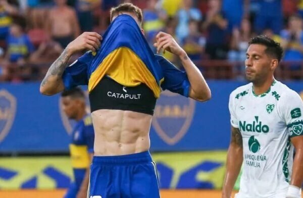 Imagen: Boca vs Sarmiento, empate en la Copa de la Liga 2024.